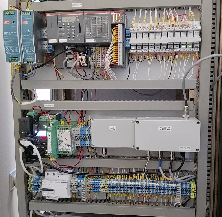 Hamownia silnikowa tył